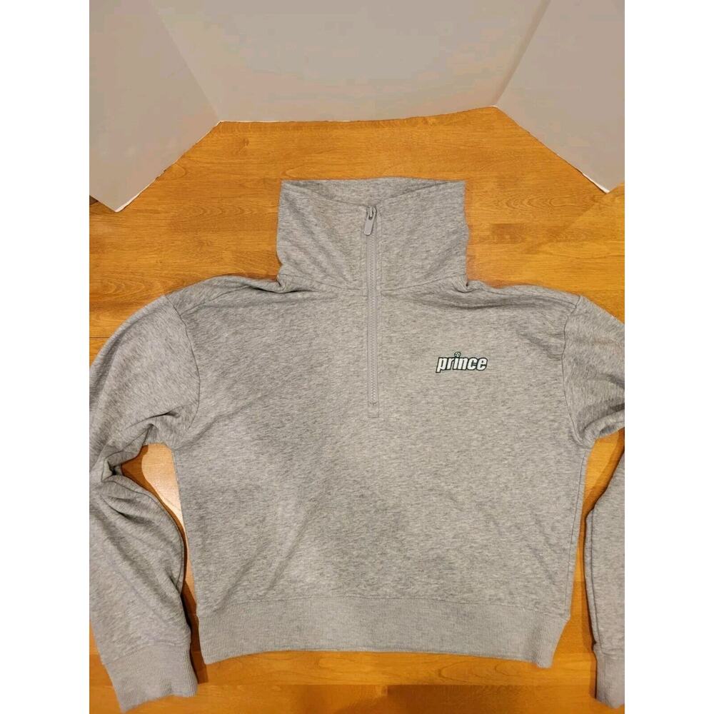 Prince Pickleball Quarter Zip Sporty Hoodie Ladies Size M